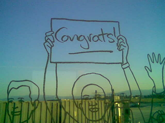 congrats to the Y! TOMs
