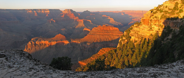 Grand Canyon: Sunset Near Yaki Point Summer: SR 1560