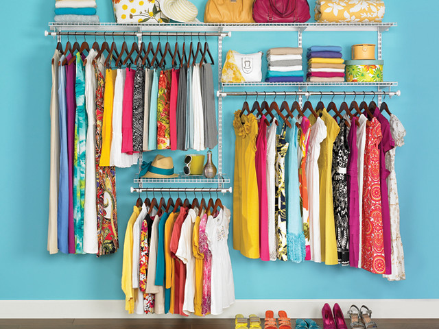 Rubbermaid Homefree Series Closet Kit 3G59